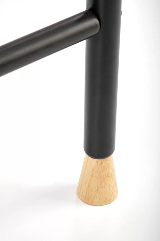 Cuier WU-32 - culoare negru / natur Věšák na ubrania wu-32 - přírodní