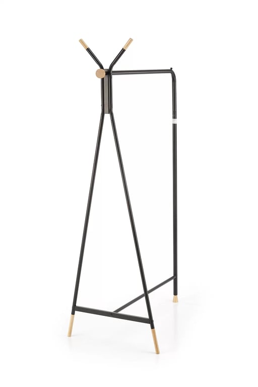 Cuier WU-32 - culoare negru / natur Věšák na ubrania wu-32 - přírodní