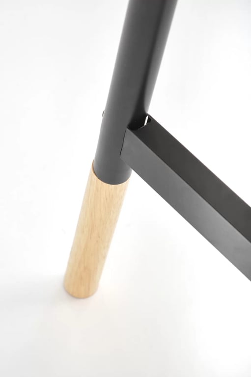 Cuier WU-32 - culoare negru / natur Věšák na ubrania wu-32 - přírodní