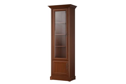Vitrína Sonata 70 cm, levá - kaštan šlechetný