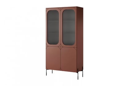 Sonatia vitrin 100 - bordó Witryna Sonatia a nappaliba 100 cm - burgund