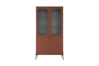 Sonatia vitrin 100 - bordó Witryna Sonatia a nappaliba 100 cm - burgund