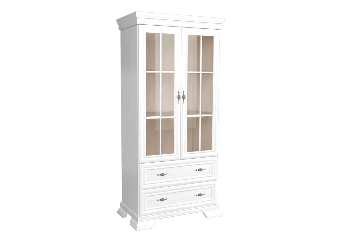 Vitrína stojaca Kora 88 cm zásuvkami - borovice andersen Vitrína stojaca Kora 88 cm zásuvkami - borovice andersen