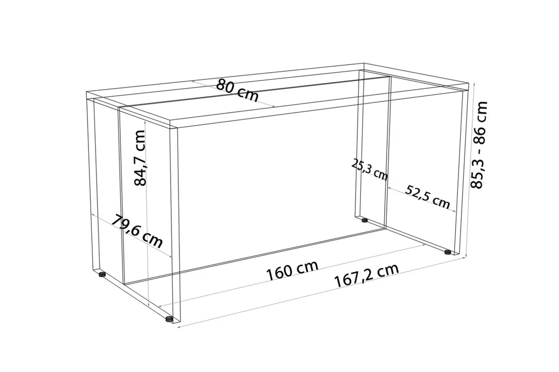 Kuchyňský ostrov KAMMONO 160cm - dub estana / cappuccino Wyspa kuchyňská KAMMONO 160cm - dub estana / cappuccino