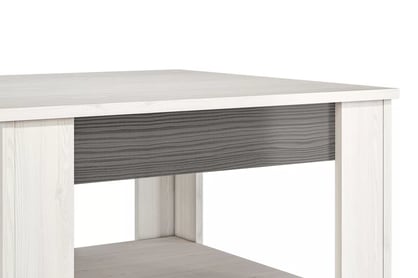 Set Tonemo 1 - pin zăpadă/ new grey Complet mobilier pentru camera de zi Blanco 1 - pin sniezna / new grey - 6 elementow