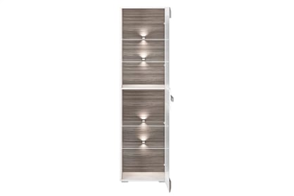 Set Tonemo 1 - pin zăpadă/ new grey Complet mobilier pentru camera de zi Blanco 1 - pin sniezna / new grey - 6 elementow
