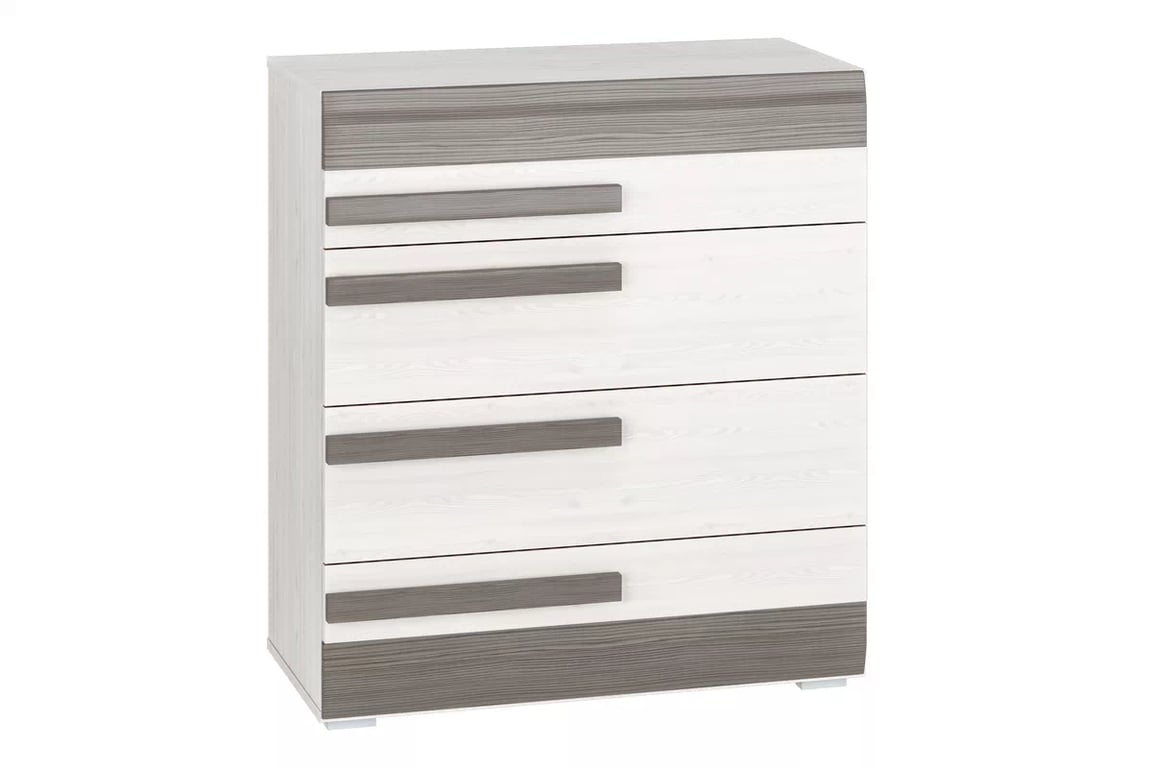 Set Tonemo 7 - pin zăpadă / gri Complet mobilier pentru camera de zi Blanco 7 - pin sniezna / new grey - 6 elementow