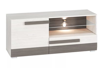 Set Tonemo 7 - pin zăpadă / gri Complet mobilier pentru camera de zi Blanco 7 - pin sniezna / new grey - 6 elementow
