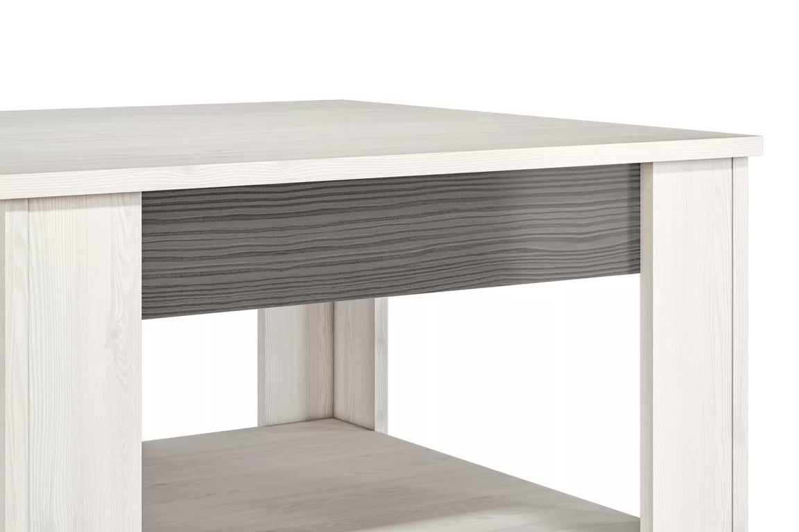 Set Tonemo 7 - pin zăpadă / gri Complet mobilier pentru camera de zi Blanco 7 - pin sniezna / new grey - 6 elementow