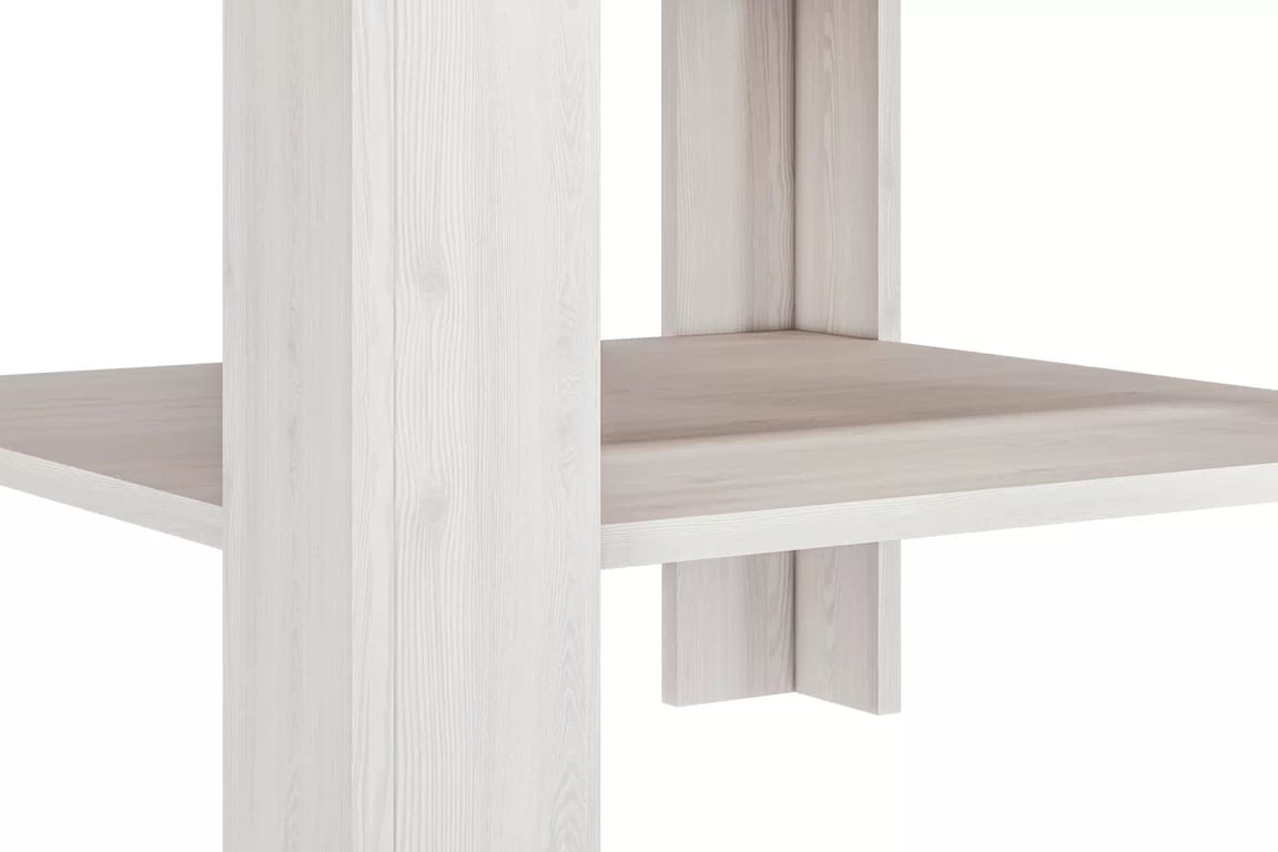 Set Tonemo 7 - pin zăpadă / gri Complet mobilier pentru camera de zi Blanco 7 - pin sniezna / new grey - 6 elementow