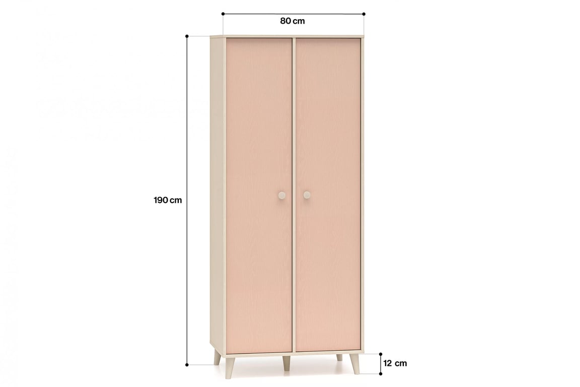 Marla gyerekbútor szett - sivatagi homok / rózsaszín / millenial pink Készlet bútorok dzieciecych Marla - piasek pustyni / roz / millenial pink