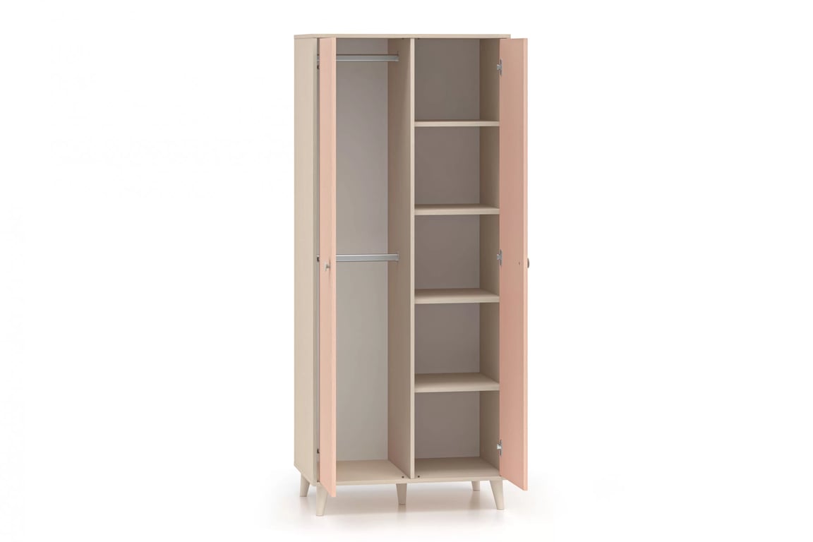 Marla gyerekbútor szett - sivatagi homok / rózsaszín / millenial pink Készlet bútorok dzieciecych Marla - piasek pustyni / roz / millenial pink