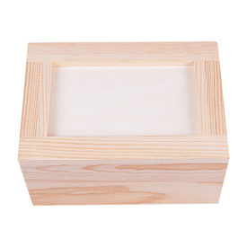 Serviettenspender mini servis natur 15x11x8 cm