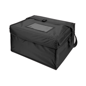 Transporttaschen 6 pizzakartons schwarz 40.6x35.6x25.4 cm