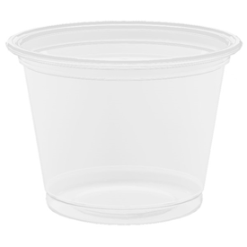 Kleiner behälter für mikrowelle transparent ø4.5x3.3 cm