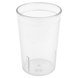 Becher durchscheinend ø 6.2/5.4x9.9 cm
