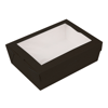 Box mit sichtfenster natur 19.8x14x6.4 cm