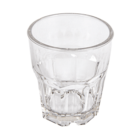 Stapelbare gläser transparent ø 4.3/3.3x4.8 cm