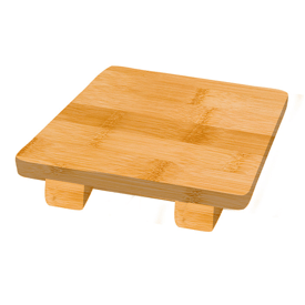 Unterlage für sushi natur 15x15x2.5 cm