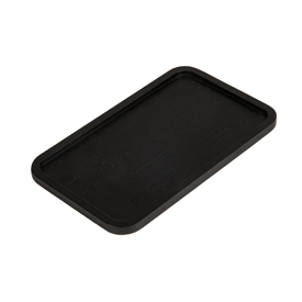 Tablett cocktail schwarz 20.5x12.5x1 cm