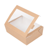 Box mit sichtfenster natur 12x17x5.5 cm