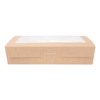Box mit sichtfenster natur 19.8x14x4.8 cm