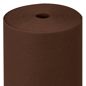 Tischdecke vorgeschnitten 120 cm schokolade 1.20x50.4 m