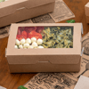 Box mit sichtfenster natur 12x17x5.5 cm