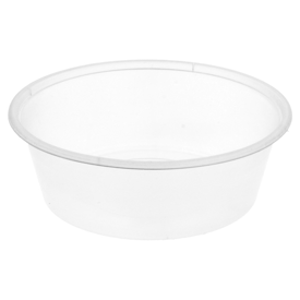 Kleiner behälter für mikrowelle transparent ø 11.5x3.7 cm