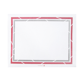 Tischsets für tabletts weiss 25x31 cm
