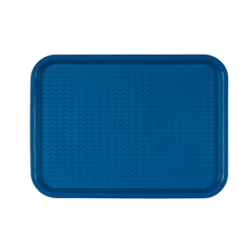 Tablett für fast food blau 30.4x41.4x1.8 cm