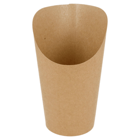 Becher für gebratenes offen braun ø8.5x13.5 cm