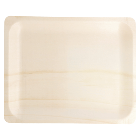 Tabletts rechteckig natur 26.5x21.5x2 cm