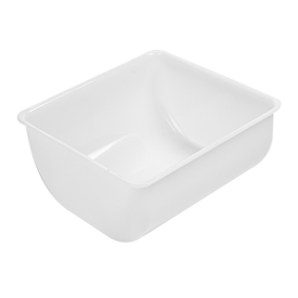 Behälter für zutaten gross weiss 14x14.5x7.3 cm
