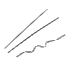 Tütenverschlüsse silberfarben 9.5 cm