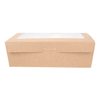 Box mit sichtfenster natur 19.8x14x6.4 cm
