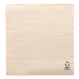Servietten ecolabel 1-lagig natur 30x30 cm
