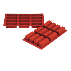 Förmchen cake 7,9x2,9x3 cm rot 17.5x30 cm
