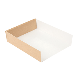 Papp-eck mehrzweck natur 12x15x3.5 cm