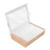 Box mit sichtfenster natur 19.8x14x4.8 cm