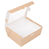 Box mit sichtfenster natur 15.3x12.1x6.4 cm