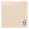 Servietten ecolabel natur 20x20 cm