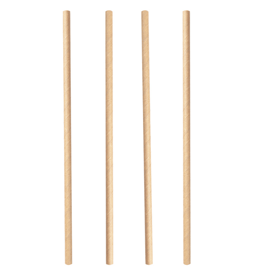 Gerade trinkhalme natur ø0.60x20 cm