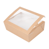 Box mit sichtfenster natur 19.8x14x6.4 cm