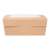 Box mit sichtfenster natur 15.3x12.1x6.4 cm