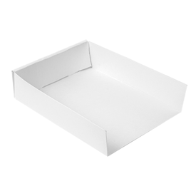 Papp-eck mehrzweck weiss 12x15x3.5 cm