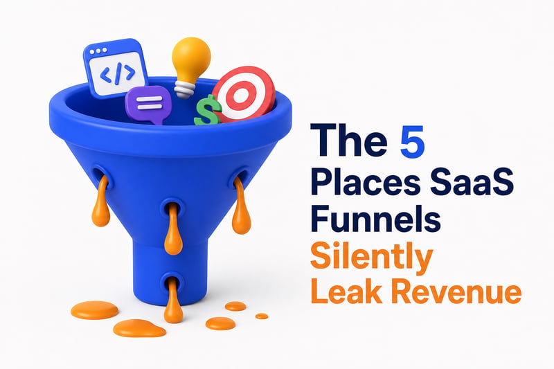 The 5 Places SaaS Funnels Silently Leak Revenue