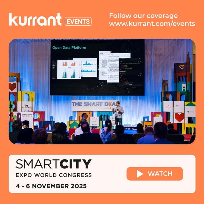 Watch Kurrant Event Live from Smart City Expo Barcelona SCEWC25