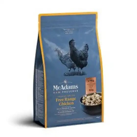 McAdams Raw Preserve Free Range Chicken