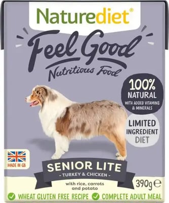 Naturediet Feel Good Senior Lite Turkey & Chicken